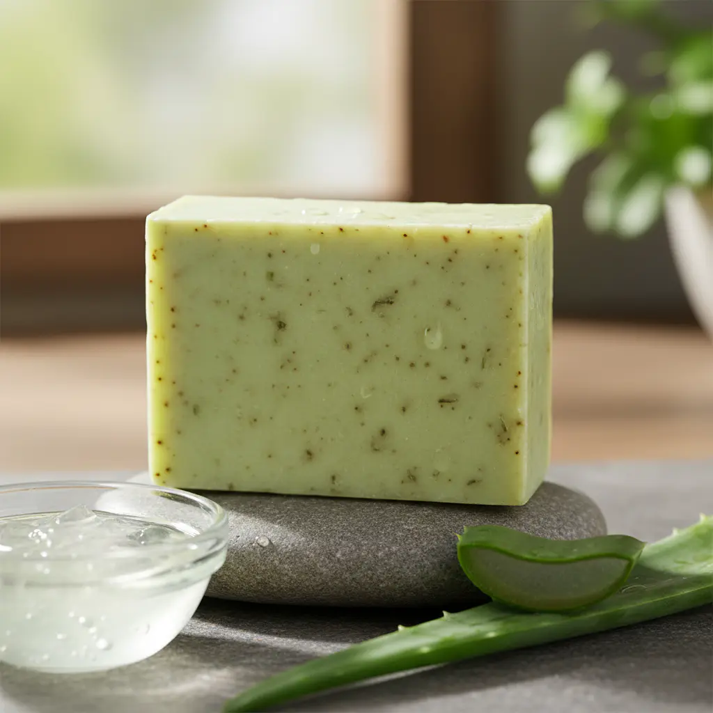 Jabón Sólido de Aloe Vera